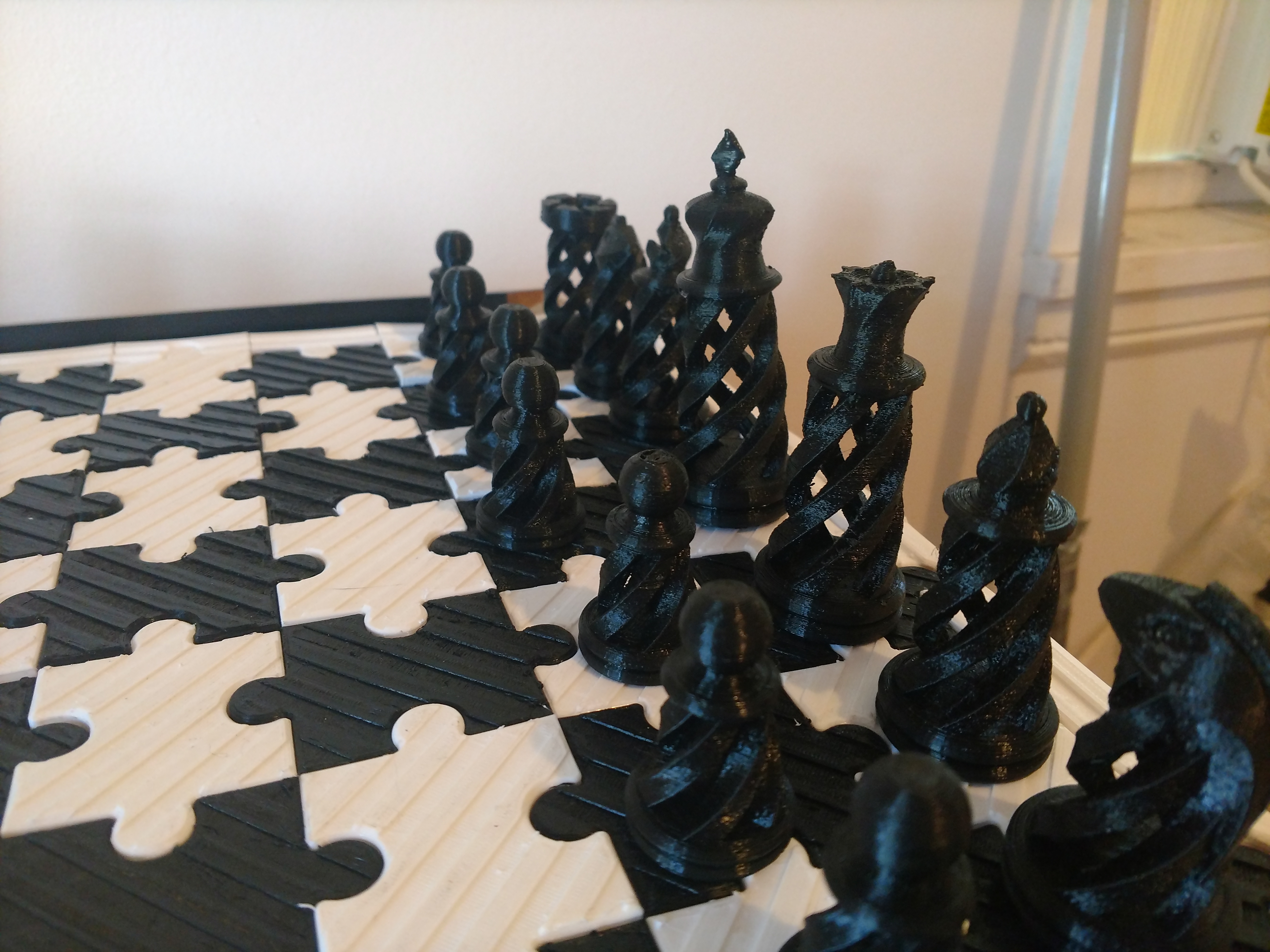3D Printed Chess Set